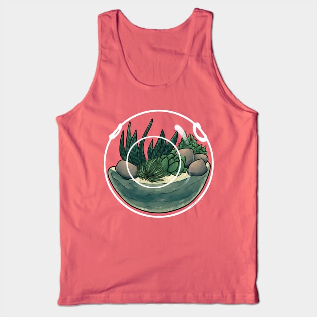 Cactus Terrarium Tank Top by mcbenik